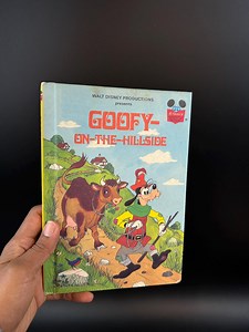 Vintage Walt Disney Goofy on the Hillside Book From 1982 - Etsy
