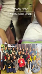 Theory class for our master class students 🌹Siliguri class starts from 16th March 📌 Kolkata Next bridal #makeup & #hairstyle 10days course at Kolkata from 3rd April fees 20000/- Time 11am to 5pm #Course_Details 👇👇 🌸Theory for makeup and hairstyle both 🌸 BENGALI BRIDAL MAKEUP 🌸NON BENGALI BRIDAL MAKEUP 🌸 RECEPTION MAKEUP 🌸PARTY MAKEUP 🌸 International product knowledge 🌸 Details of makeup brushes 🌸CUT CREASE EYE MAKEUP, 🌸 HOLOGRAPHIC Eye makeup 🌸 GLITTER & GRAPHIC EYELINER Technic 🌸