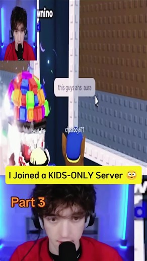 I Joined a KIDS-ONLY Server 😳 #fyp #viral #roblox