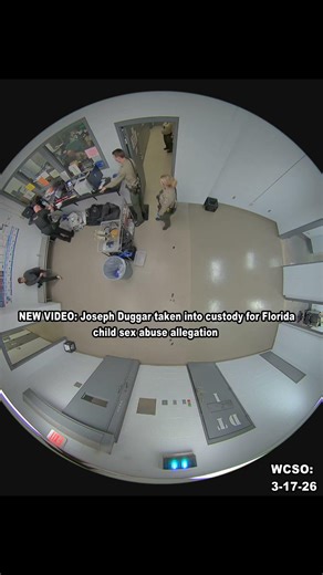 Video shows '19 Kids' star Joseph Duggar booked after sex crimes arrest