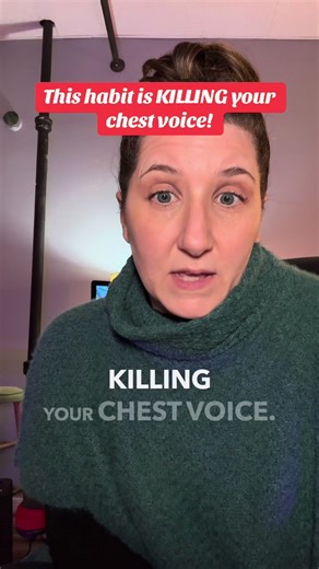 THIS HABIT IS KILLING YOUR CHEST VOICE! I discuss how excessive pushing and pressure is harmful to your chest voice and vocal cords over time. I explain why balanced airflow with proper support—rather than force—is essential for healthy singing, and I’ll share a simple exercise to help you find the right balance between engagement and relaxation for better vocal technique. #VocalHealth #SingingTips #ChestVoice #VocalTips #SingerProblems