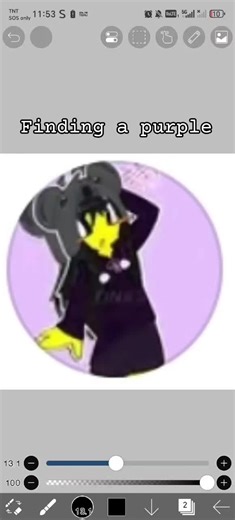 Finding the Perfect Purple Color in Drawing