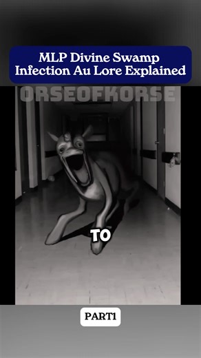 MLP Divine Swamp Infection AI Lore Explained Part 1 #cartoon #cookie #virus #au #pony