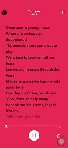 Avicii - The Nights Song Lyrics