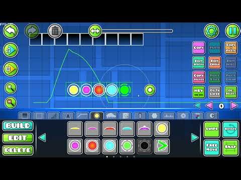 Playing using editor | Geometry Dash | Part 1