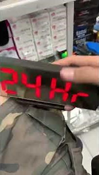 Seting Jam Led Mirror Clock DS-3618L