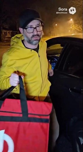 DoorDash Horror: A Zombie Ran Up on Me Before the Delivery 😳🧟 Video by Sora 2 AI