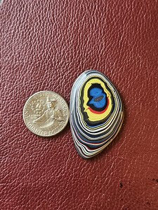 Hand Cut Jeep Fordite Cabochon Layered Automotive Paint Display Piece - Etsy