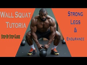 Wall Squat Tutorial | Step by Step for Beginners