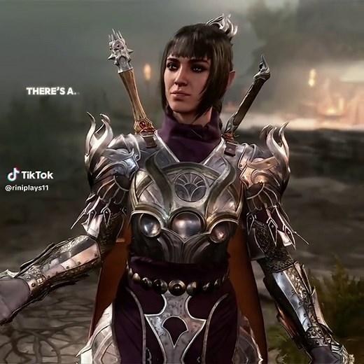 When you TRY to romance another character but your first romance says this to you 😭😭 // #bg3edit #shadowheart #bg3romance #larianstudios #gaming #bg3meme #rpggames