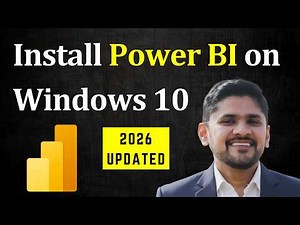How to install Power BI on Windows 10 | Updated 2026 | Amit Thinks