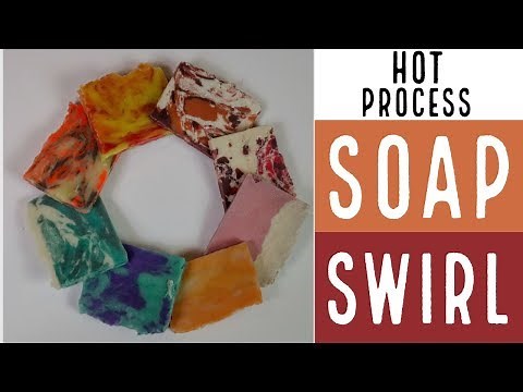 How to Make Hot Process Soap Swirl