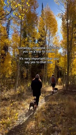 Someone will invite you on a trip to Idaho.
