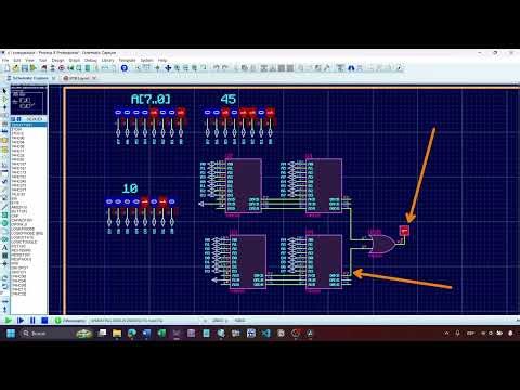 COMPARADOR PROTEUS VHDL VERILOG WINCUPL
