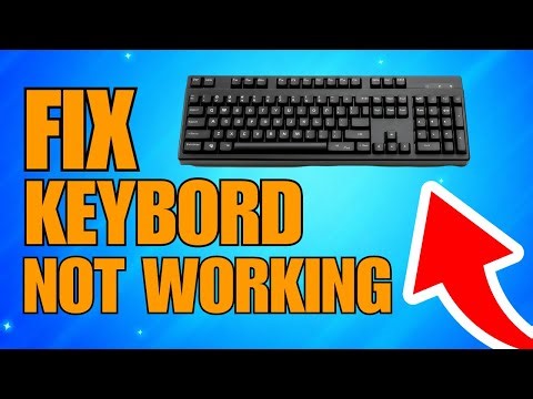 How To Fix Keyboard Not Working