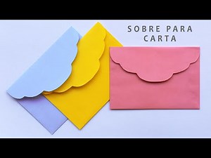 Envelopes | How To Make A Paper Envelope | Envelope Making Tutorial | Making Easy Paper Envelopes