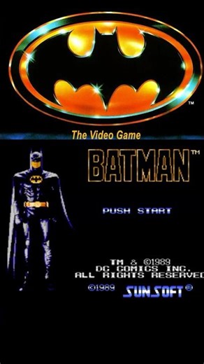 Batman NES 1989 8 Bit Cinematic Perfection