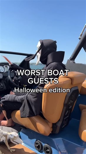 5.4K views · 44 reactions | You’re hosting the costume boat party… and these four show up. Who’s getting booted first?! | Mission Boat Gear | Facebook