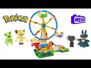 Building MEGA Pokémon Ferris Wheel - LEGO Pokemon Speed Build