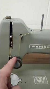 Enhebrar la máquina Wertheim