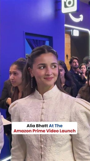 Alia Bhatt At The Amazon Prime Video Launch