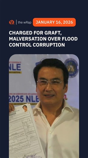 Former senator Bong Revilla, who was involved in the pork barrel scam, now faces multiple criminal cases with the anti-graft court Sandiganbayan. The Office of the Ombudsman files cases against Revilla on Friday, January 16 for alleged graft and malversation. Full story: https://www.rappler.com/philippines/bong-revilla-graft-malversation-flood-control-corruption/ | Rappler