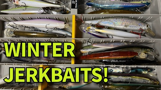 When the water temps drop, jerkbaits become one of the most reliable big-bass producers of the winter — but only if you’re throwing the right ones. In today’s video, I’m doing a full walkthrough of my winter jerkbait tackle box, explaining why each bait earns a spot and how I fish them in cold water. Links to my favorite baits are below (affiliate). Megabass Ito Vision 110: https://www.tacklewarehouse.com/Megabass_Ito_Vision_110_Jerkbaits/descpage-MB110.html?from=tbrinks Megabass Ito Vision 110 