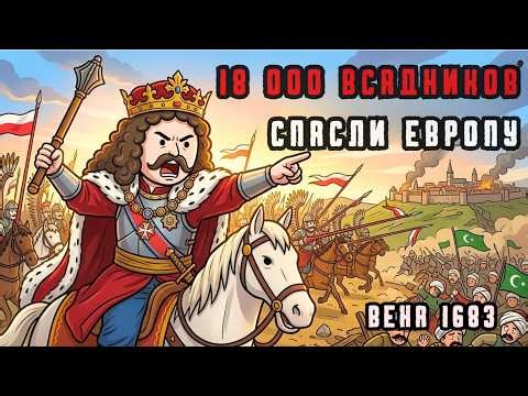 Крупнейшая Кавалерийская Атака в ИСТОРИИ из 18 000 Всадников Спасла Европу | Осада Вены (1683)