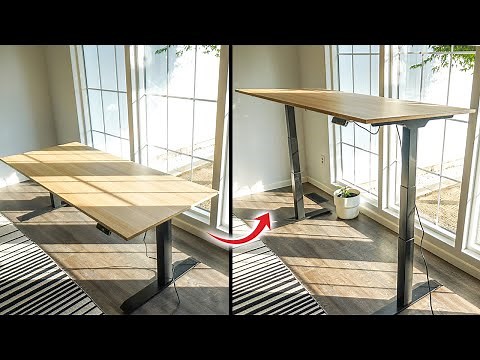 The Underrated Electric Height Adjustable Standing Desk | Up To 50 Inches! DIY