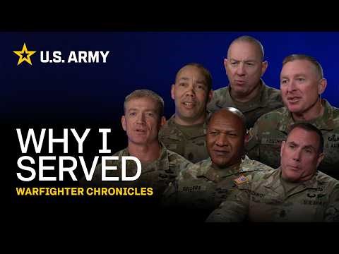 Here's Why I Served | Warfighter Chronicles