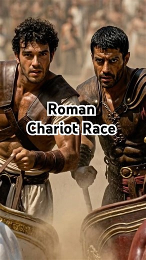 Roman Chariot Race #rome #circusmaximus #ancientrome #romanempire #historyshorts