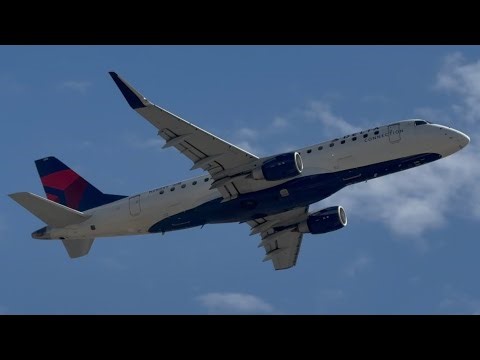 Delta Connection (SkyWest) Embraer E175LL Takeoff From Idaho Falls [N288SY]