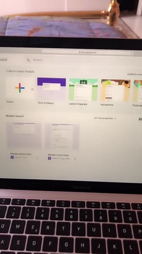 Tutorial su come fare Google Moduli