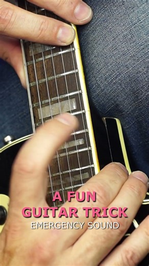 Fun guitar trick
