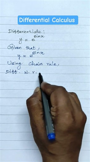 Differentiate | using the chain rule #samacheerkalvi