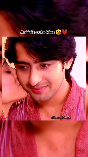 ❦мσнυα on Instagram: "Navya: Tumhe bohot miss karungi 🥺 Anant: Karna bhi chaiye 😌 The way they softly kissed each other.. Literally their love language 💗💗 #ShaheerSheikh #ShaheerAsAnant #AnYa #Navya #Anant #AnantBajpai #ShaheernSheikh #Birdies"