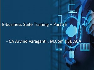 EBS Training Videos Part 35 - AP - How to make payments - Quick and via Payment Process Request-PPR