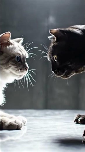 A Game of Truth and Silence | Basic Instinct (Cat Version) #catchyflow #cat #youtubeshorts #funny