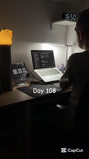 108 | 100 #code #study #100dayschallenge