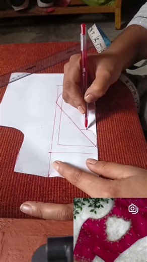 new back blouse design Cutting # old song # shorts video # youtube