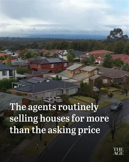 Veronica Crescent in Mill Park isn’t an anomaly. Rather, it’s a microcosm of a wider pattern that has taken hold across swaths of the city and fuelled hot debate about the extent of underquoting.⁠ ⁠ A property selling above the top of its advertised range is not necessarily, of itself, proof of underquoting, but the high prevalence of guide-busting sales has led to concerns the practice remains a widespread scourge on the industry.⁠ ⁠ An investigation by The Age and The Sydney Morning Herald has