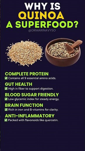 Why Is Quinoa a Superfood? #quinoa #superfoods #guthealth