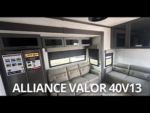 2025 Alliance Valor 40v13 - 13ft garage and new colors!