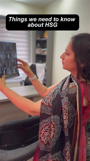 Dr.Taruni Thakur on Instagram: "HSG is hysterosalpingogram. It's a diagnostic imaging test that uses X-rays and a contrast dye to examine the uterus and fallopian tubes ⟡HSG is not a very painful procedure ⟡HSG should be done between D6-D-10 of Menses ⟡Get someone with you to support you ⟡No Bed Rest is needed after HSG ⟡HSG doesn't improve fertility directly.But sometimes dye can remove Debris & open up tubes REMEMBER TO GET HSG DONE FROM A GOOD CENTRE TO AVOID ANY INFECTIONS BEST FACILITIES AR