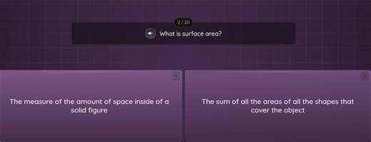 What is surface area?  The measure of the amount of space insid... | Filo