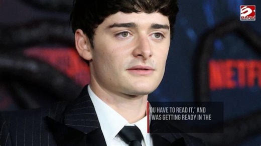 Noah Schnapp read the script for the final season of Stranger Things in the shower