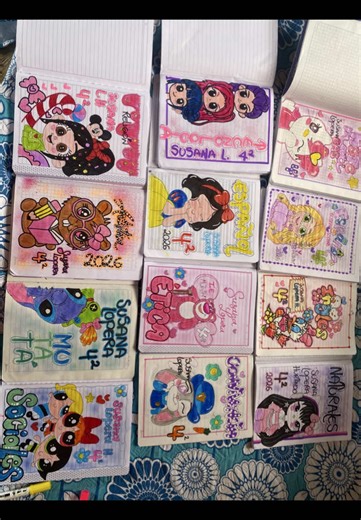 Ideas creativas para portadas de cuadernos