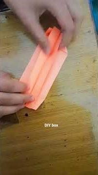 DIY paper box