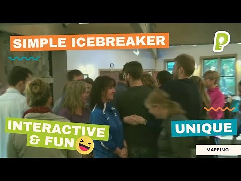 Simple, Fun ICEBREAKER GAME & Get-To-Know-You Exercise - Mapping | playmeo