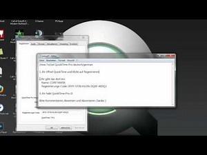 [How To] Get QuickTime 7 Pro For Free deutsch/german HD